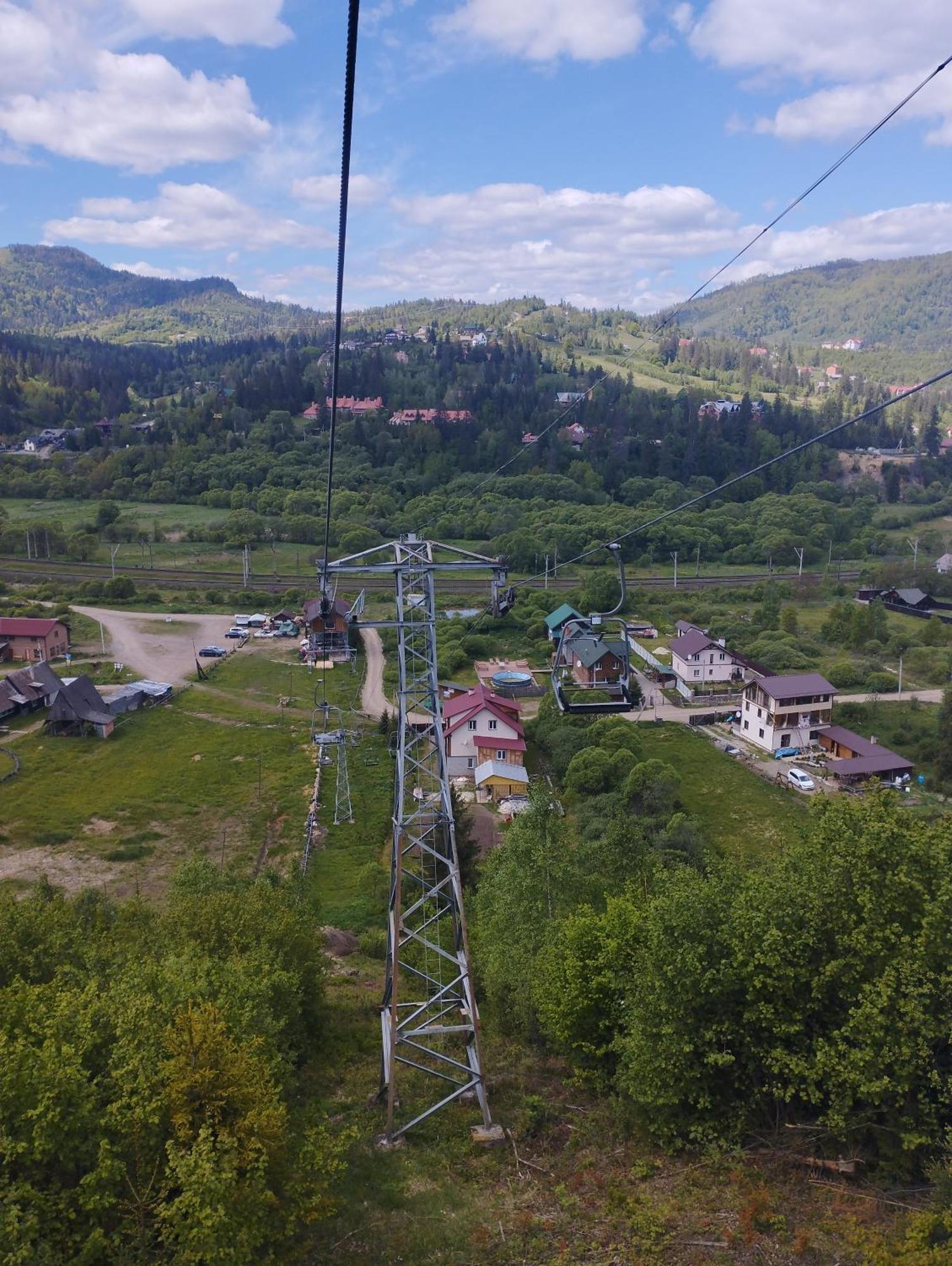 Гірська Вершина Hotel Slavske Bagian luar foto